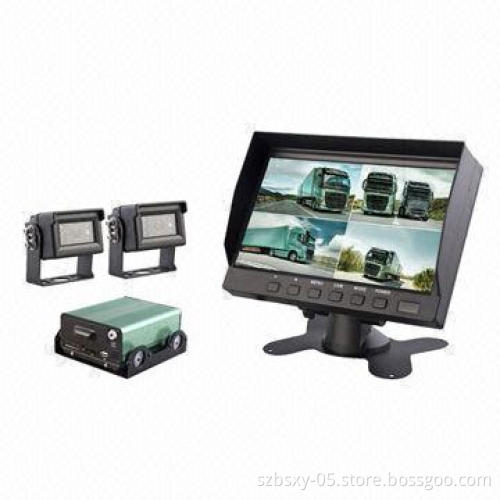 Car Mobile DVR Recorder Camera System with Waterproof Rearview Camera for School Bus